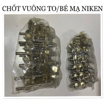 Chốt vuông to mạ Niken