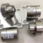 Trụ xoay inox 201  Phi 38 không bi